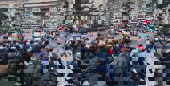 İsviçre'de, İsrail saldırıları protesto edildi