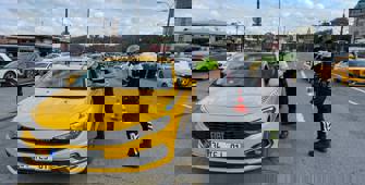 Fatih'te taksicilere ceza kesildi