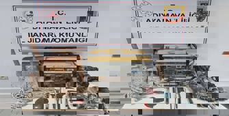 Kaçak kazı yapan şüphelileri yakalandı