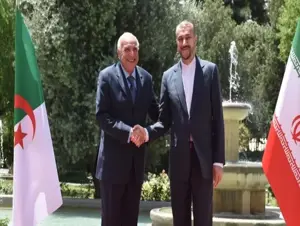 Cezayir ve İran Filistin'deki durumu görüştü