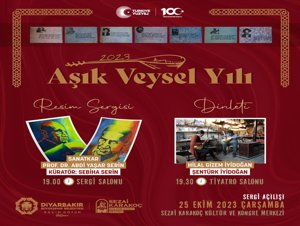 Büyük Ozan Diyarbakır'da anılacak