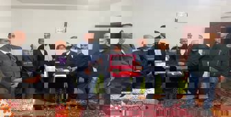 Çankırı'da Cumhuriyet'in 100. yılı dolayısıyla şehit ve gazi ailelerine ziyaret