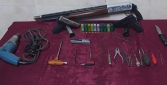 Gaziantep'te silah kaçakçılığına yönelik operasyonda 4 şüpheli yakalandı
