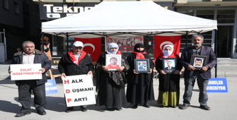 Muşlu ailelerin HDP önündeki eylemi devam ediyor