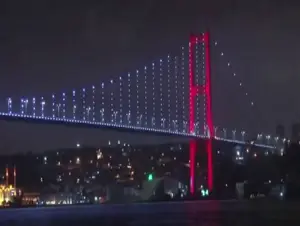 15 Temmuz Şehitler Köprüsü bu gece 5 saat trafiğe kapatılacak
