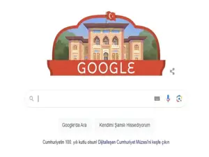 Google'dan Türkiye Cumhuriyeti'nin 100. yılına özel kutlama
