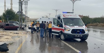 Elazığ'da trafik kazası 8 kişi yaralandı