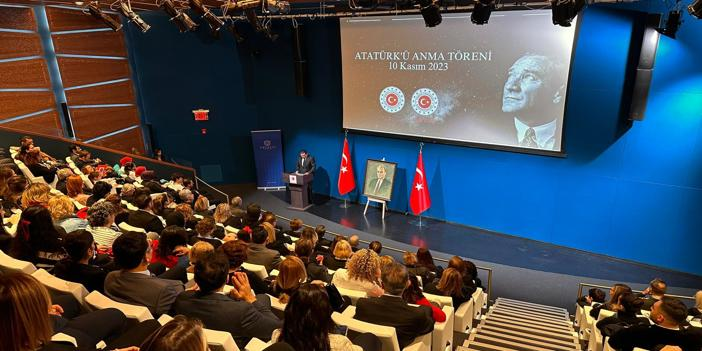 Büyük Önder Atatürk, vefatının 85. yılında ABD'de anıldı
