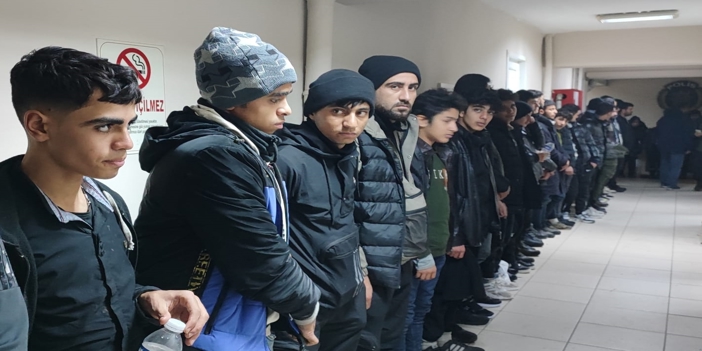 Kırklareli'nde 41 düzensiz göçmen yakalandı