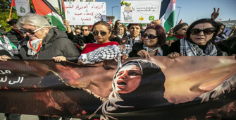 Tunuslu kadınlardan Filistin'e 