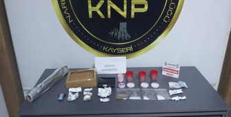 Kayseri'de uyuşturucu operasyonunda 16 zanlı yakalandı