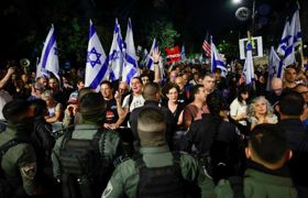 (Video) Tel Aviv ve Kudüs'te esir protestosu