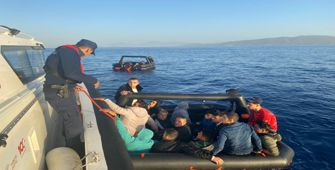 Bodrum açıklarında 87 düzensiz göçmen kurtarıldı