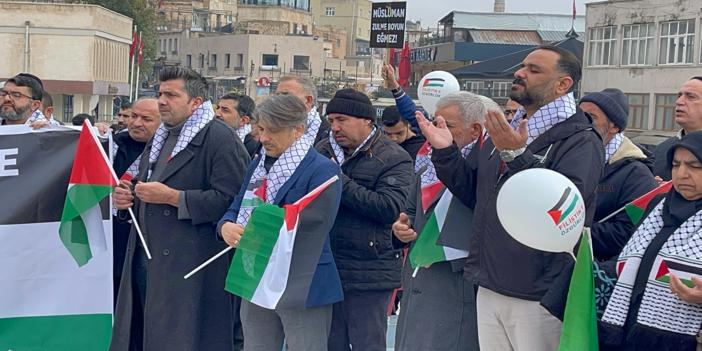 Güneydoğu'da İsrail'in Gazze'deki saldırılarına protesto