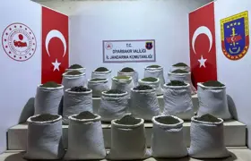 Diyarbakır Lice’de dev uyuşturucu operasyonu
