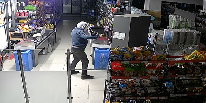 Adana'da iki marketten hırsızlık yapan zanlı kameradan belirlenerek yakalandı