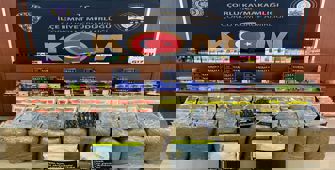 Tekirdağ'da kaçakçılık operasyonunda 22 zanlı yakalandı