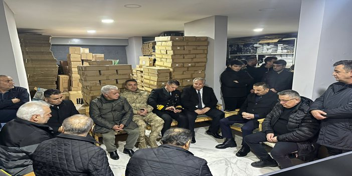 Zonguldak Valisi Hacıbektaşoğlu, şehit ailesine taziye ziyaretinde bulundu