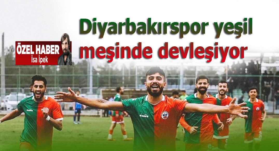 Diyarbakırspor gol yağdırdı, 2.sıraya yükseldi