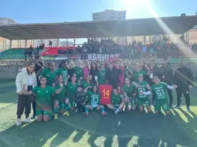 Amedspor Kadın Futbol Takımı'ndan 2-1'lik galibiyet