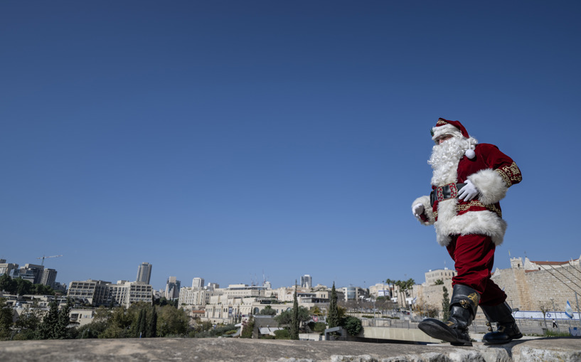 Kudüs'te Noel kutlamalarına ramak kala 