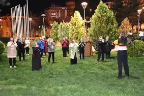 Diyarbakır'da ramazan ayına özel akşam sporları başladı