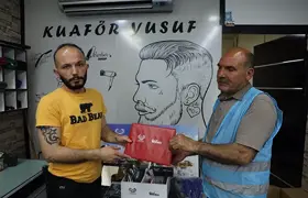 Diyarbakır'da esnafa malzeme desteği