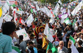 Yeşil Sol Parti’nin final mitinginde 'CHP'ye oy yok'