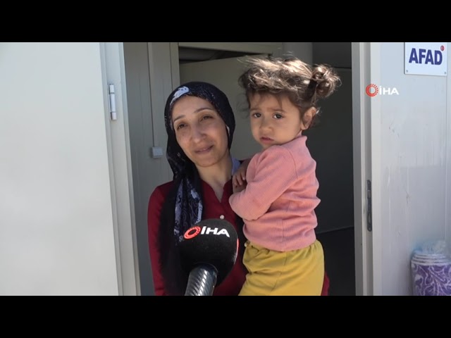 (Video) Diyarbakır’da 194 aile konteyner kente yerleştirildi