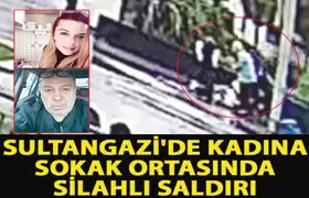 Sultangazi'de kadına sokak ortasında silahlı saldırı