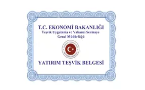 1427 yatırım teşvik belgesi verildi