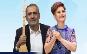 Yavuz Bingöl ve Şükriye Tutkun, Kuruçeşme Açıkhava'da konser verdi