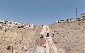 Türkmen vadisine çevreyolu