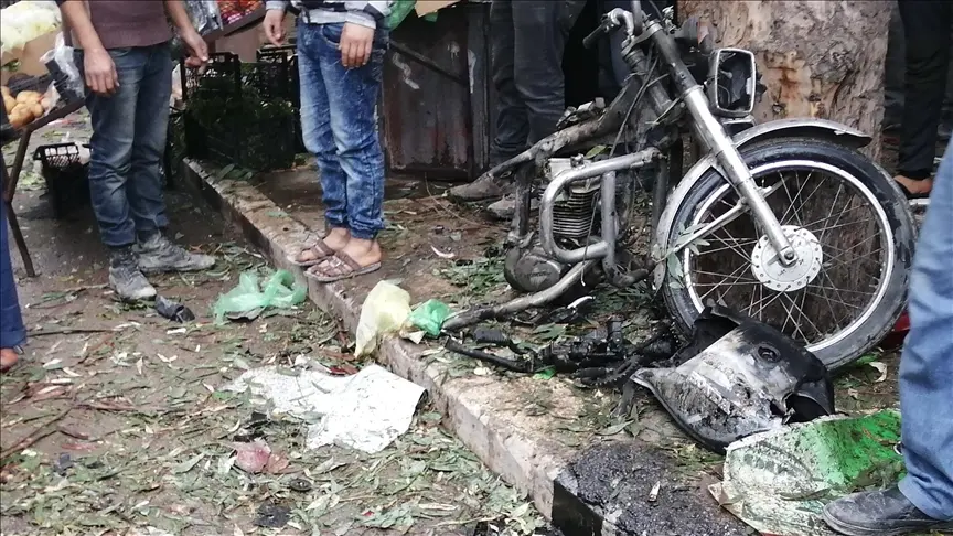 Şam'da bomba yüklü motosiklet patlamasında 6 kişi öldü