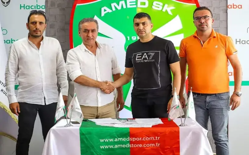 Amedspor'un yeni teknik patronu resmen Serdar Bozkurt