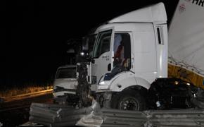 Afyonkarahisar'da görevi esnasında kamyonetin çarptığı jandarma astsubay kıdemli çavuş hayatını kaybetti