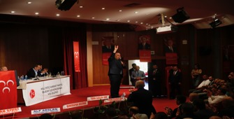 Yönter, Eskişehir'de MHP ilçe kongresinde konuştu