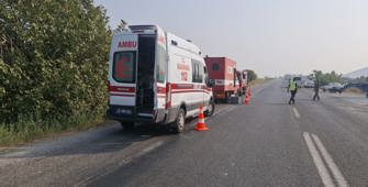 İzmir'de şarampole yuvarlanan otomobildeki 2 kişi öldü