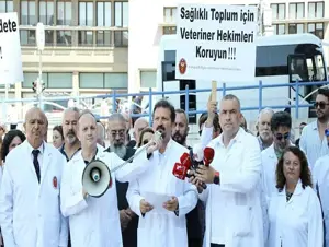 Diyarbakır'da veterinerlerden tepki grevi