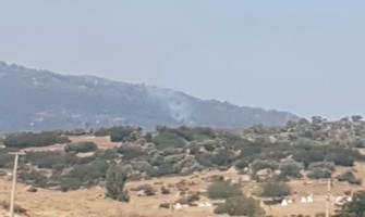 Çine’de orman yangını, müdahale sürüyor