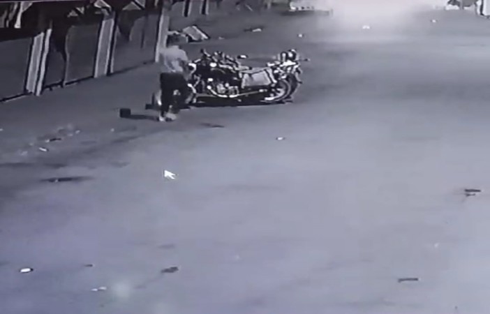 Iğdır’da motosiklet hırsızlığı güvenlik kamerasına yansıdı