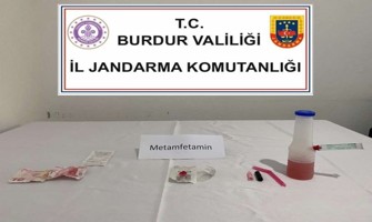 Burdur’da jandarmadan uyuşturucu operasyonu