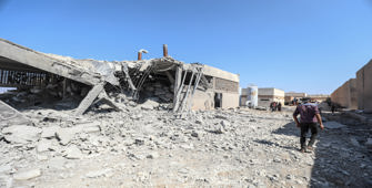 İdlib'e düzenlenen hava saldırısında 2 sivil öldü, 5 sivil yaralandı