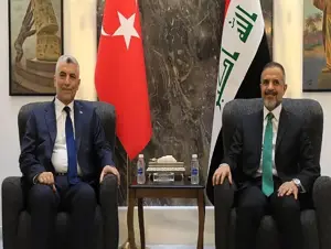 Bakan Bolat, Irak Başbakan Yardımcısı Temim ile bir araya geldi