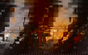 Sinop'ta ahşap ev yanarak kül oldu