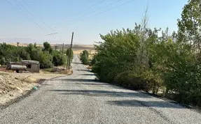 Köy yolları asfaltlanıyor