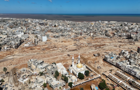 (Video) Libya'daki sel felaketinde ürküten bilanço