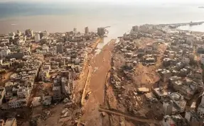 (Video) Libya'daki sel felaketi