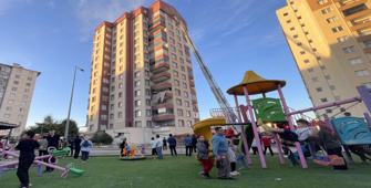 Kayseri'de binanın çatısında çıkan yangın söndürüldü