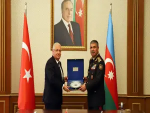 Azerbaycan Savunma Bakanı, Bakan Güler ile görüştü